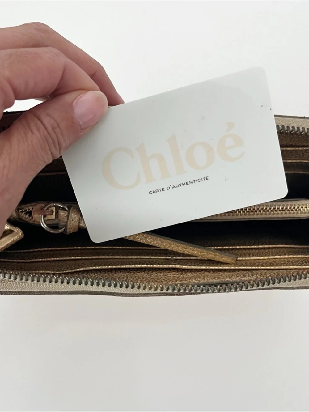Vintage Chloé Zip Around Continental Wallet